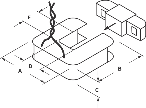 Split-Core Current Transformers blueprint
